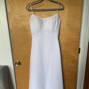 Spaghetti Strap Wedding Dress